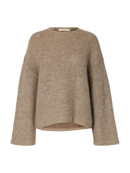 Hovedbilde SlfLulu Loose Knit Chocolade Chip