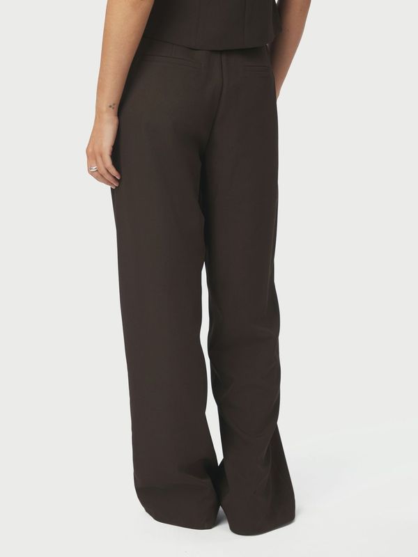 Emmett Structure Pants Dark Brown
