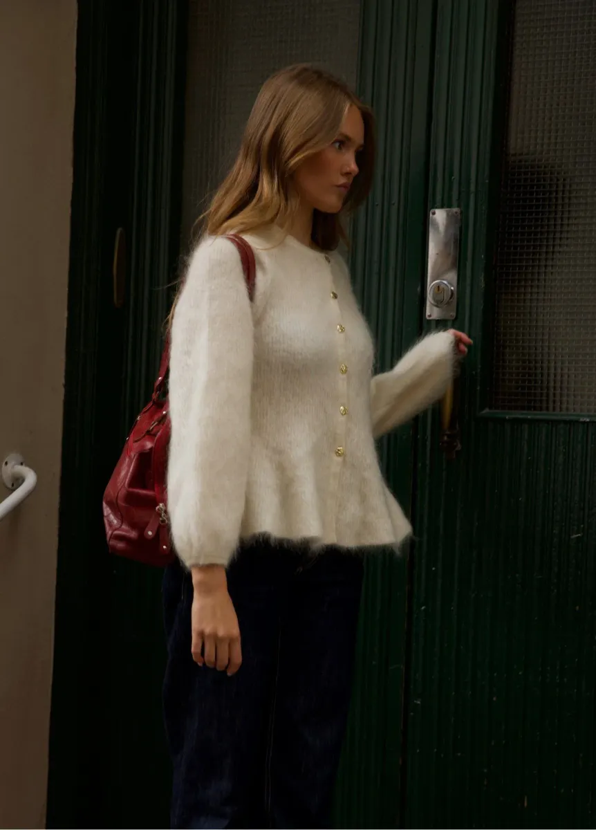 Vanessa Cardigan Offwhite