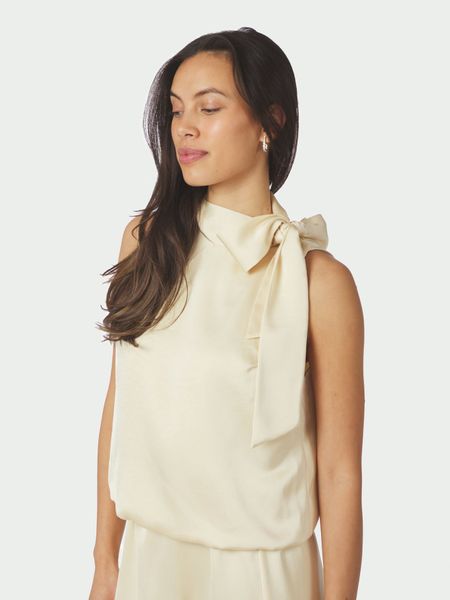 Hovedbilde Veda Heavy Sateen Top Light Yellow