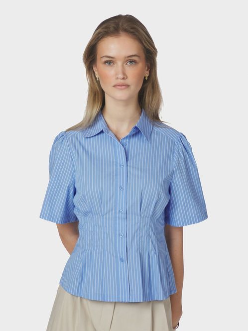 Hovedbilde Balara Stripe Poplin Shirt Light Blue