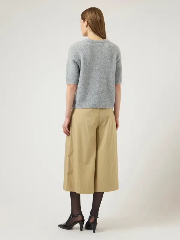 Yasenya Knit Pullover Light Grey Melange