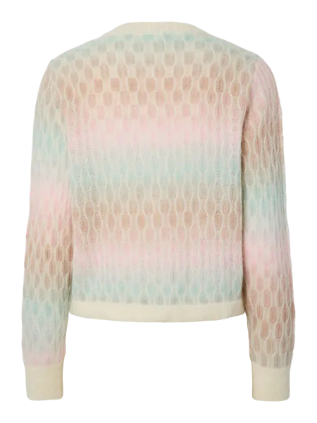 Hovedbilde Yasspace Knit Cardigan Pristine Multicolour