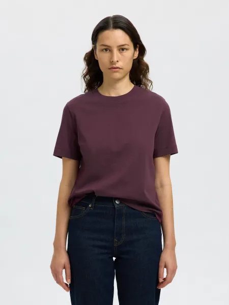 Hovedbilde SlfBoxy Tee Fig