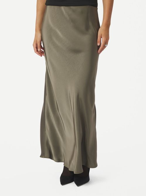 Hovedbilde Vicky Heavy Sateen Skirt Cold Army
