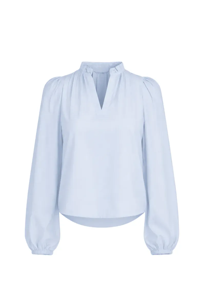 Infinity Blouse Light Blue
