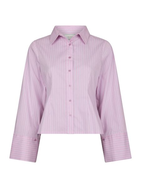 Hovedbilde Rosa Shadow Stripe Shirt Light Pink