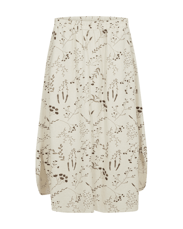 Laluna Skirt Moonbeam w. Silver Mink