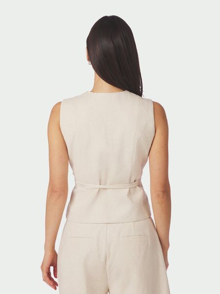 Hovedbilde Samara Ramie Waistcoat Natural