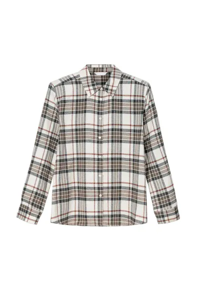 Hovedbilde Joan Flannel Shirt Green Check