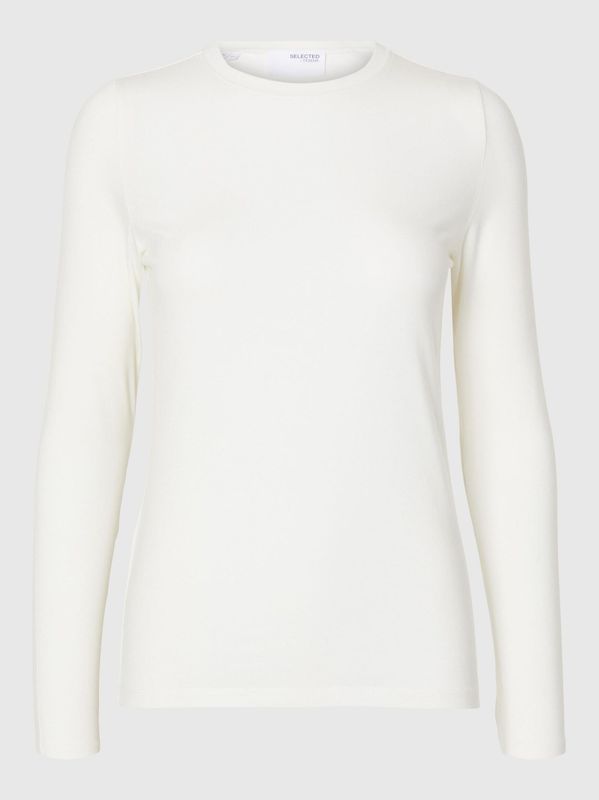 SlfManja O-Neck Snow White