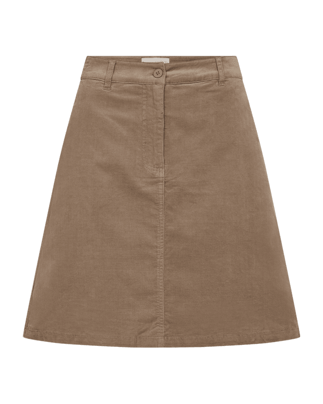 Olana Skirt Corduroy Desert Taupe