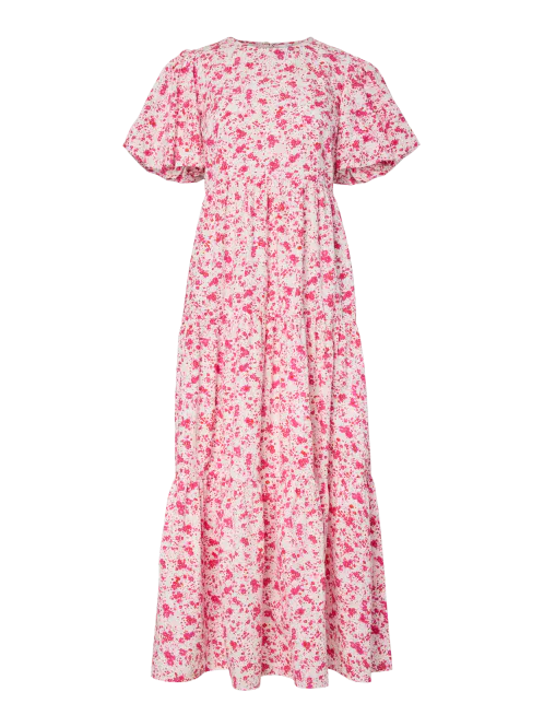 Hovedbilde YasColea Ss Ankle Dress Pristine Donna