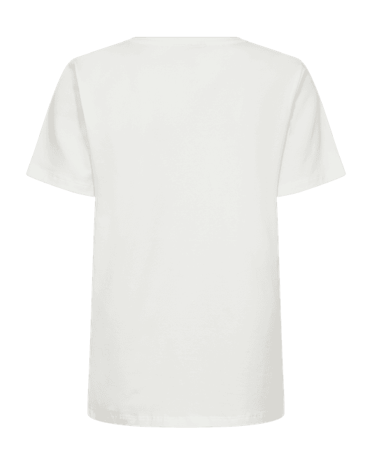 Hovedbilde Fenjal Tee Print Star Off- White w. True Red