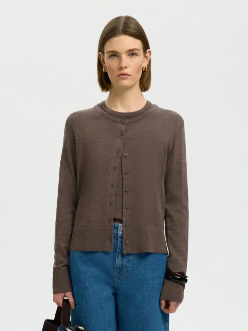 Hovedbilde SlfThea Knit Merino Cardigan Delicioso