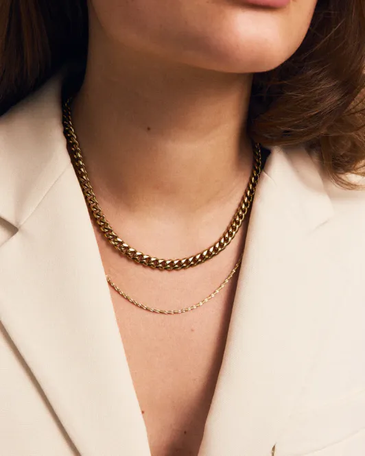 Hovedbilde Tinsel Thin Necklace Gold