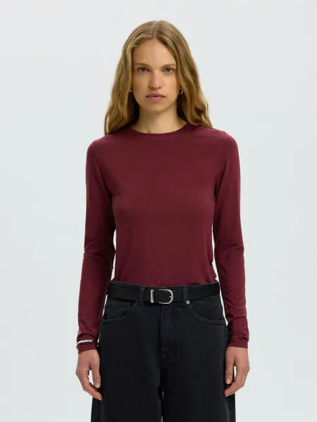 Hovedbilde SlfManja O-Neck Tawny Port