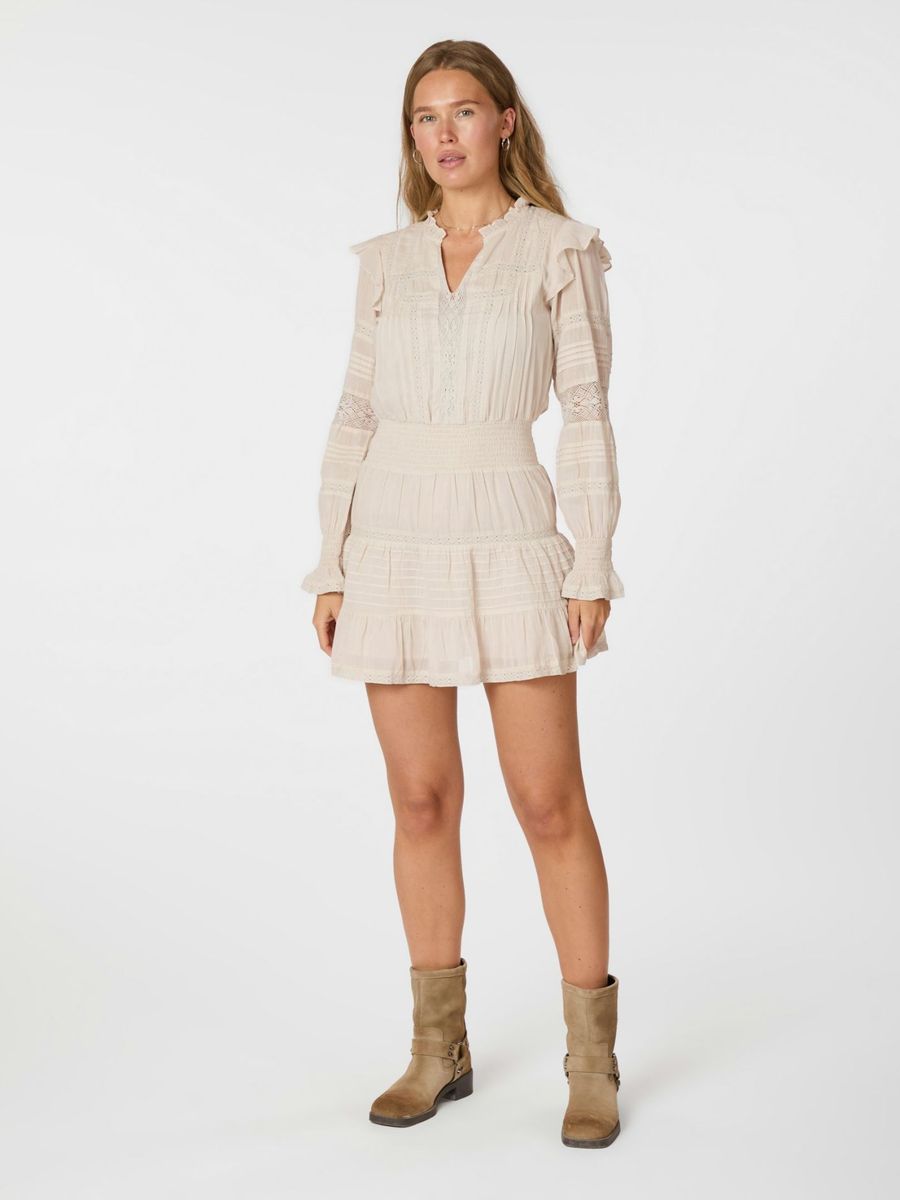 Aran S Voile Dress Ivory