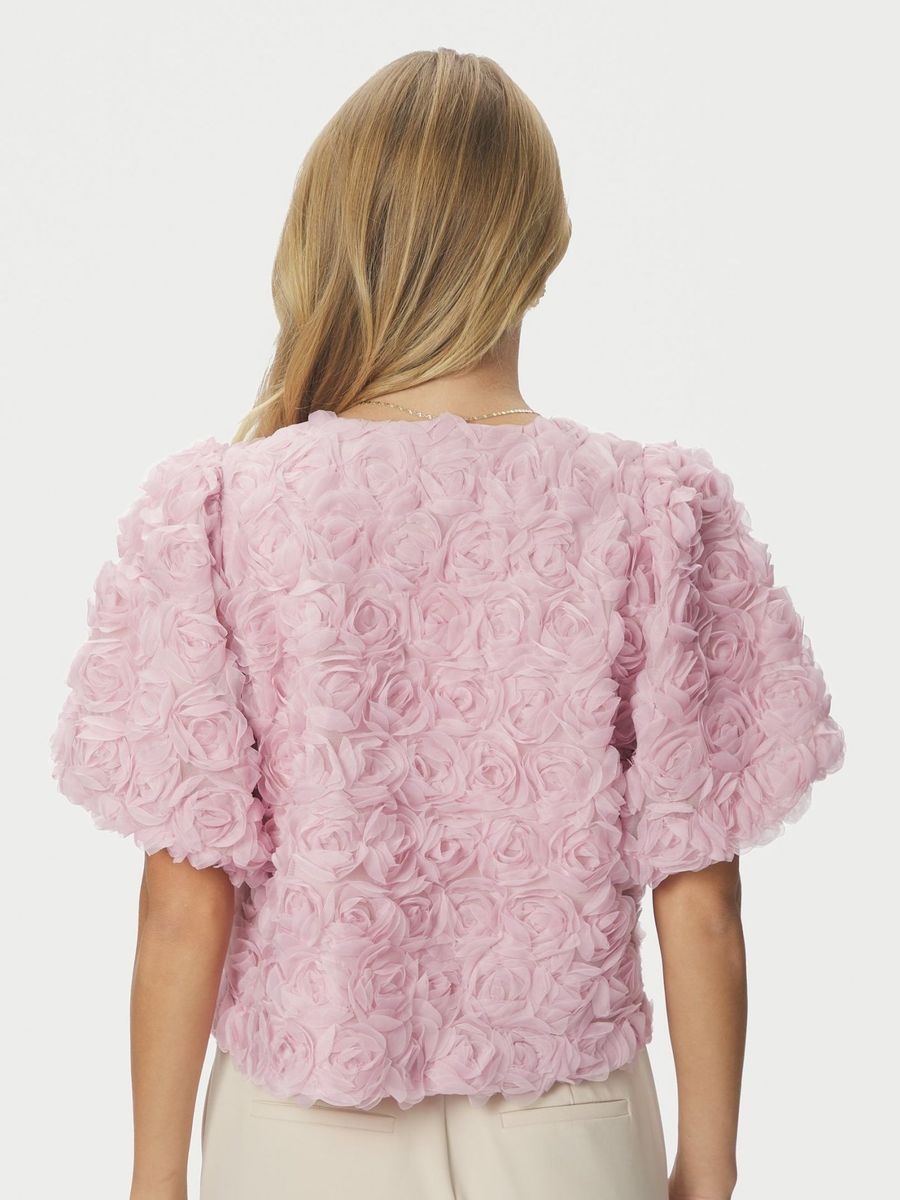 Aisa Flower Blouse Rose