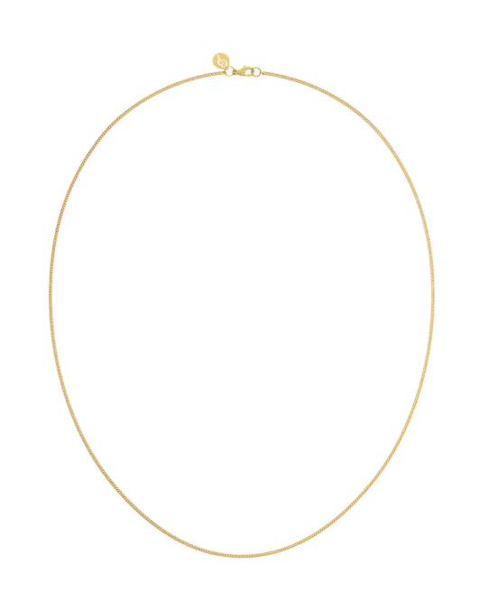 Hovedbilde Curb Chain 50 cm Gold