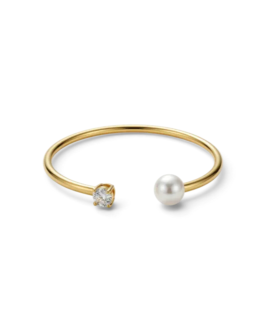 Hovedbilde Luna Bangle Gold