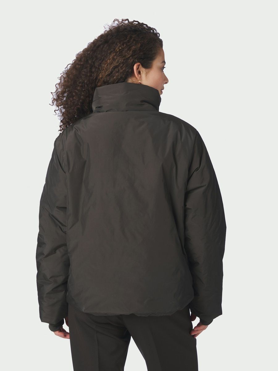 Una Clean Jacket Dark Brown