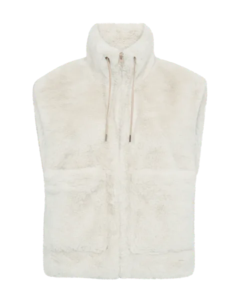 Hovedbilde Fony Waistcoat Faux Fur Moonbeam