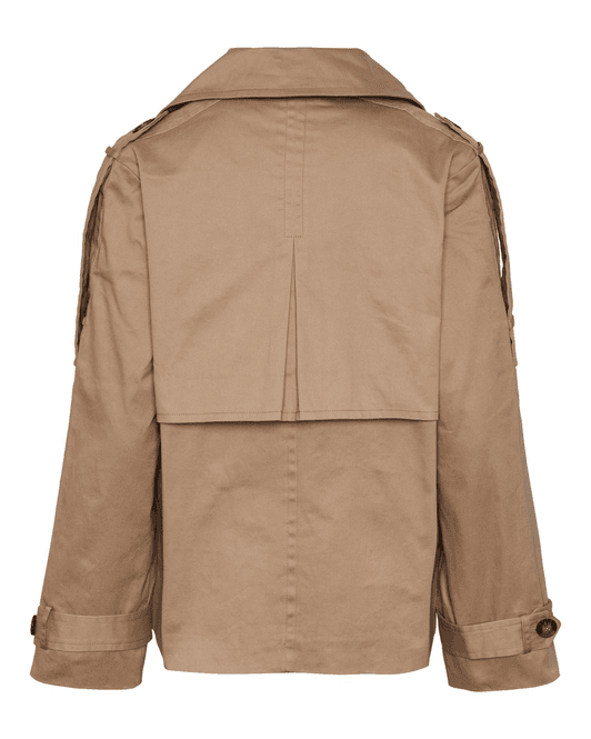 Hovedbilde Yasmagda Short Trenchcoat Savannah Tan
