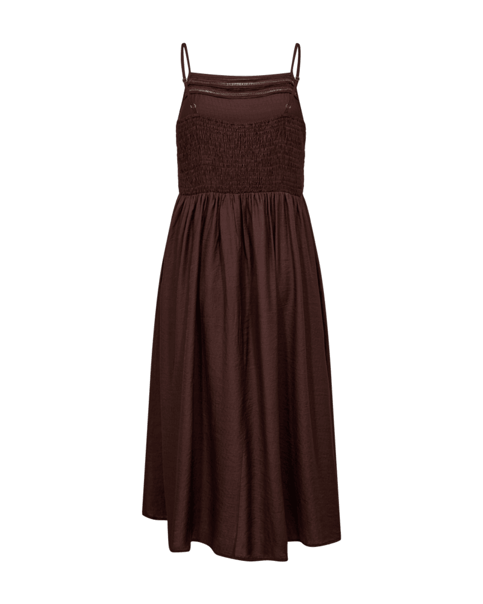 Andrea Dress Coffee Bean