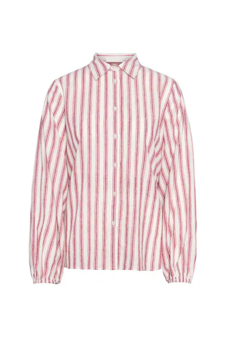 Hovedbilde Fable Shirt Berry Stripe