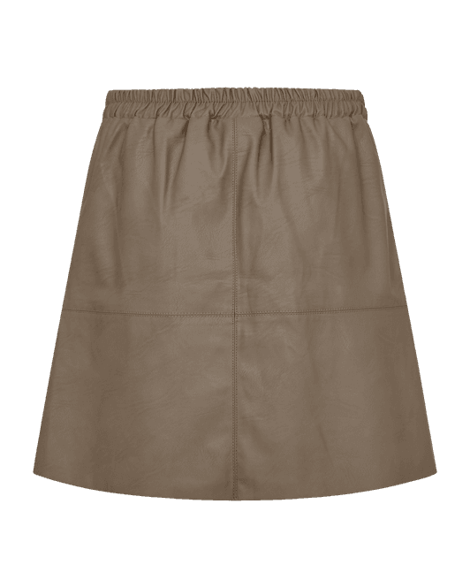 Hovedbilde Harley Skirt Short Faux Leather Morel