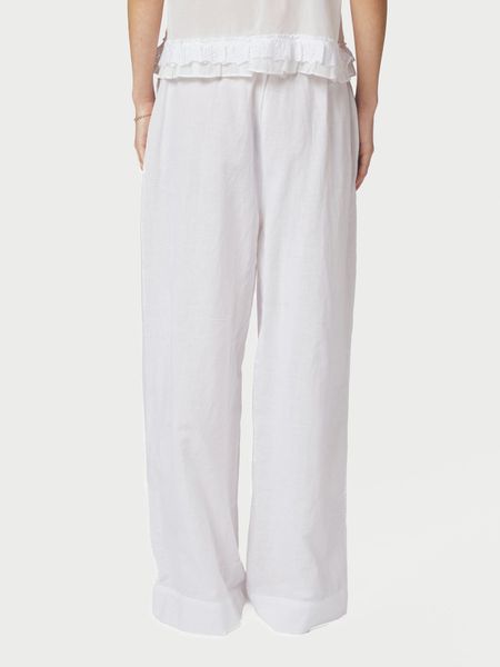 Hovedbilde Heifa Linen Pants White
