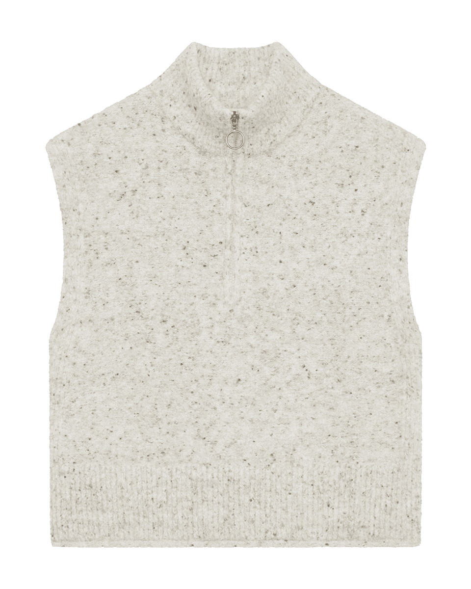 Grsnemes Waistcoat Moonbeam Melange