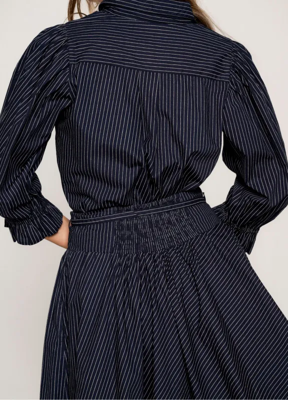 Astrid Skirt Pinstripe