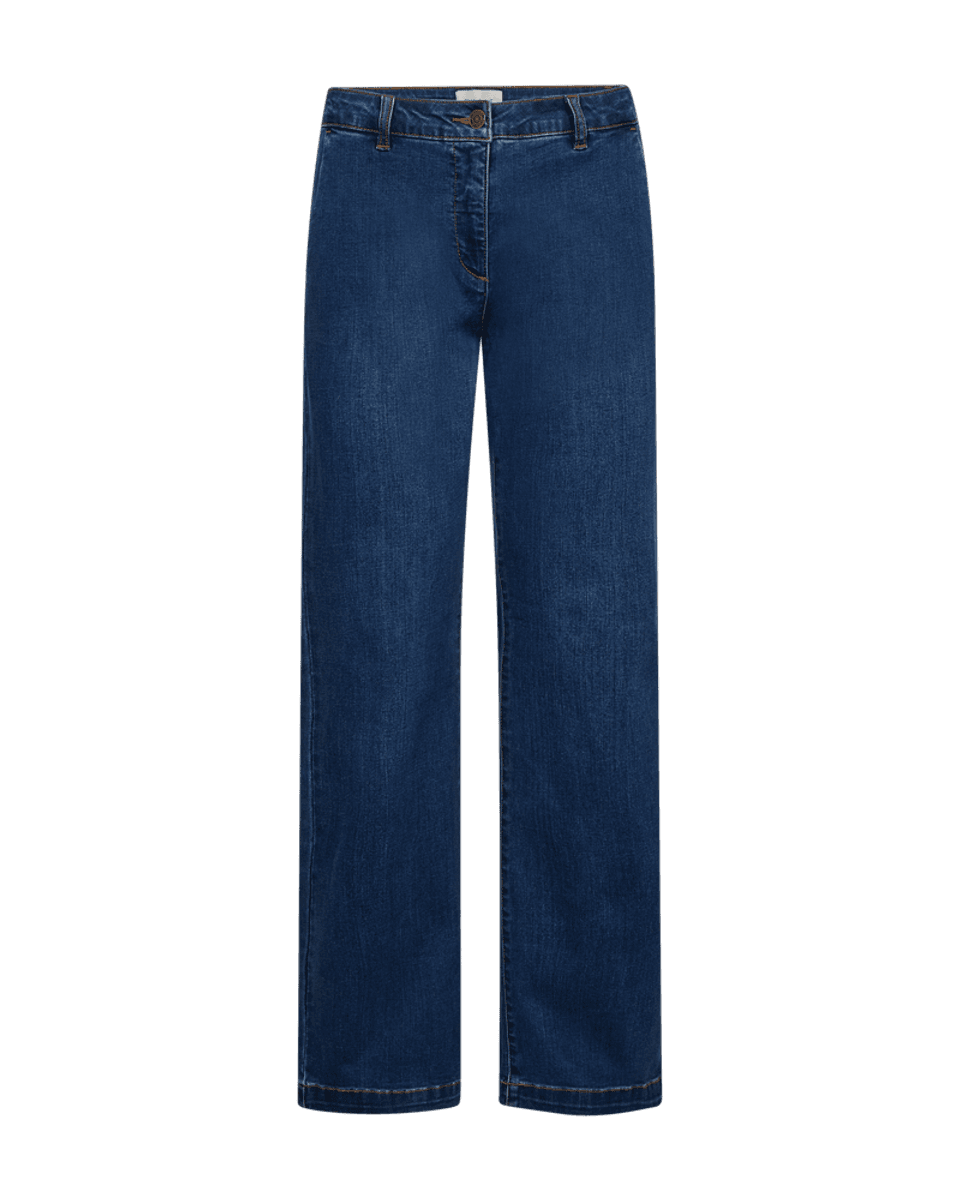 Isadora Pants Long Medium Blue Denim