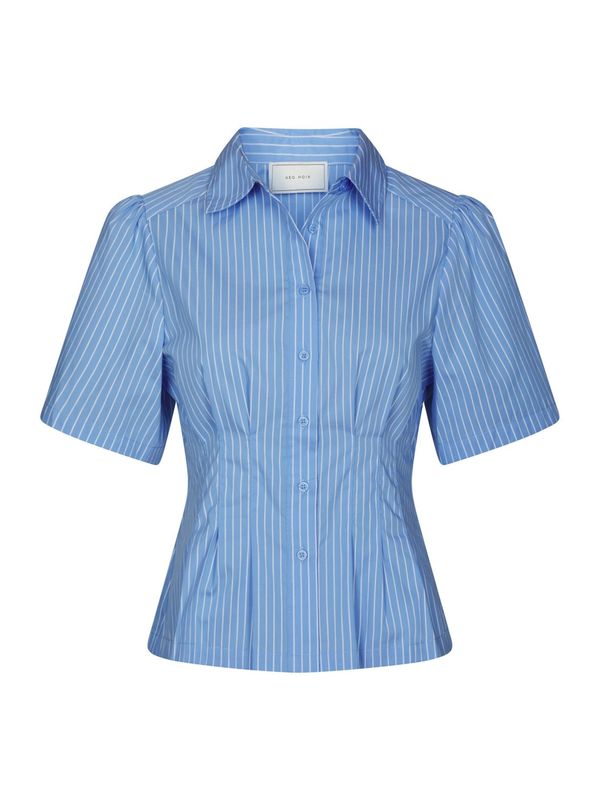 Balara Stripe Poplin Shirt Light Blue
