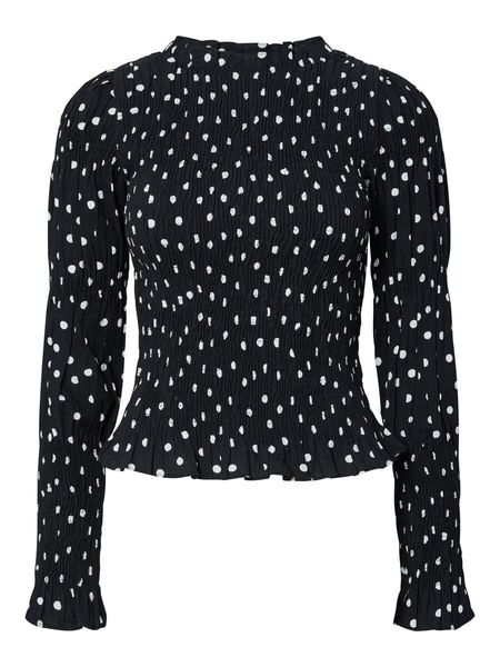 Hovedbilde YasChemma Smock Top Black Dots