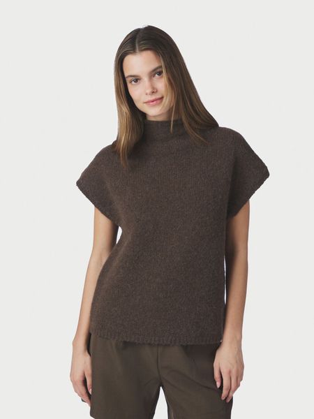 Hovedbilde Jona Knit Top Brown Melange