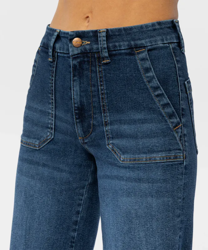 The Mona Jean Dark Vintage Blue