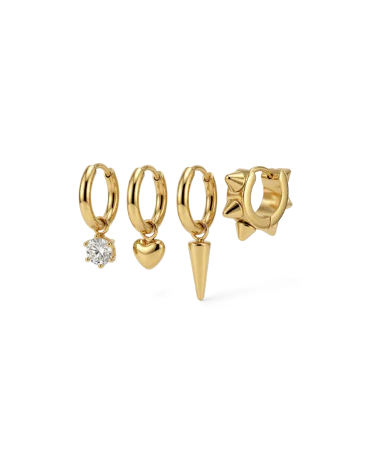 Hovedbilde Peak Hoops One Heart Gold
