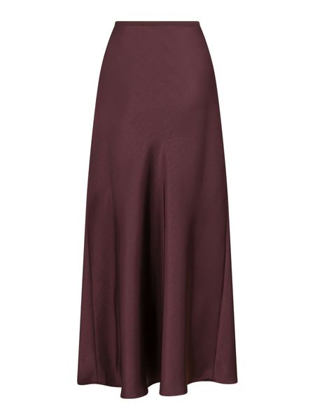 Hovedbilde Vicky Heavy Sateen Skirt Burgundy