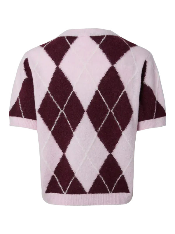 YasJohi Wool Blend Pullover Pale Lilac Fig