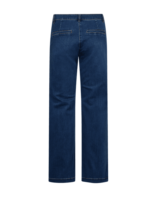 Hovedbilde Isadora Pants Regular Length Flared Medium Blue ...