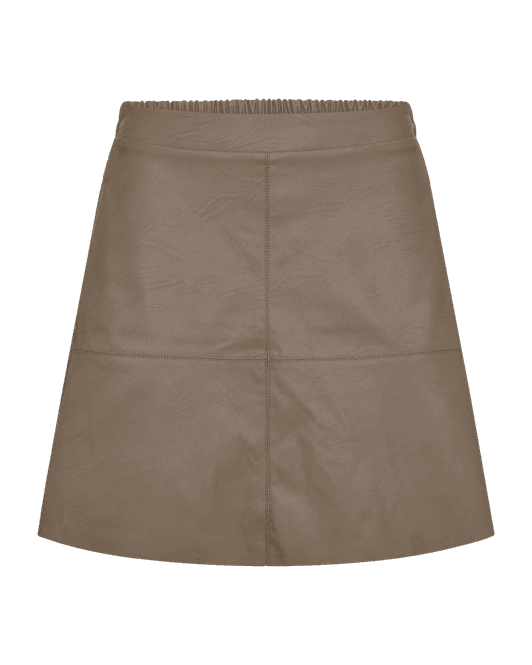 Hovedbilde Harley Skirt Short Faux Leather Morel