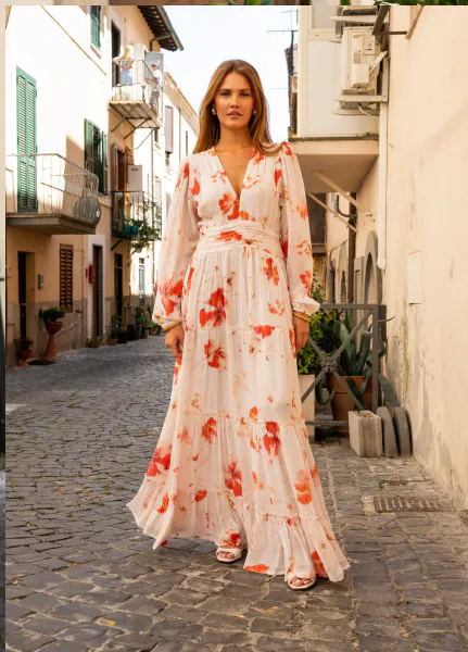 Hovedbilde Noor Maxi Dress Rose Bloom