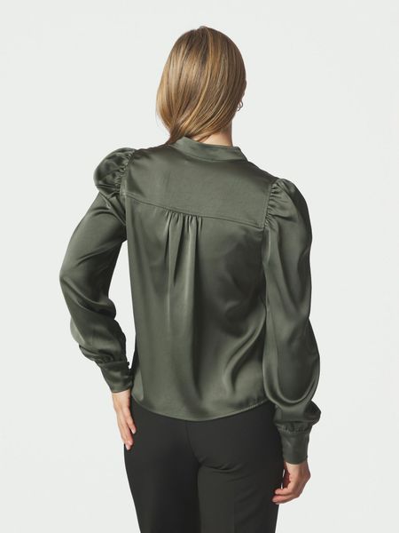 Hovedbilde Rosslyn Heavy Sateen Blouse Deep Green