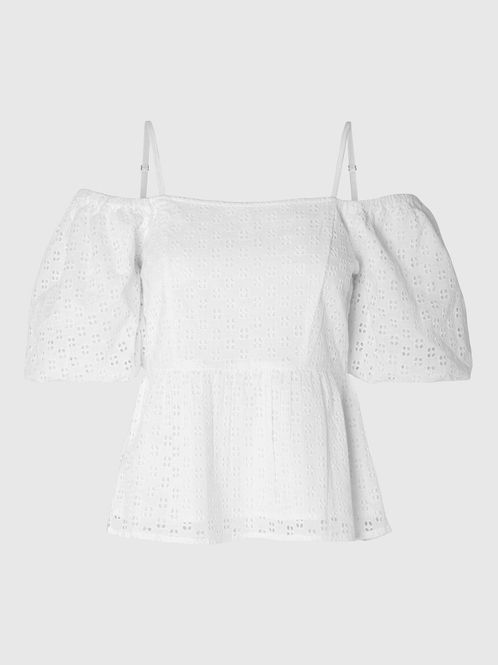 Hovedbilde SlfAnelli On Off Shoulder Bright White