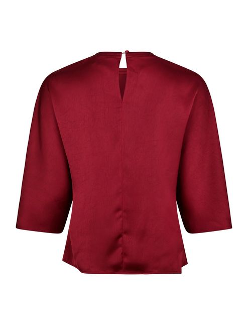 Hovedbilde Liora Heavy Sateen Blouse Dark Red