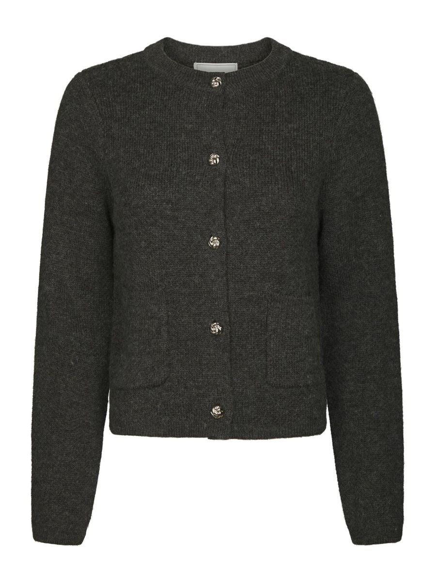 Elbie Knit Cardigan Antracit