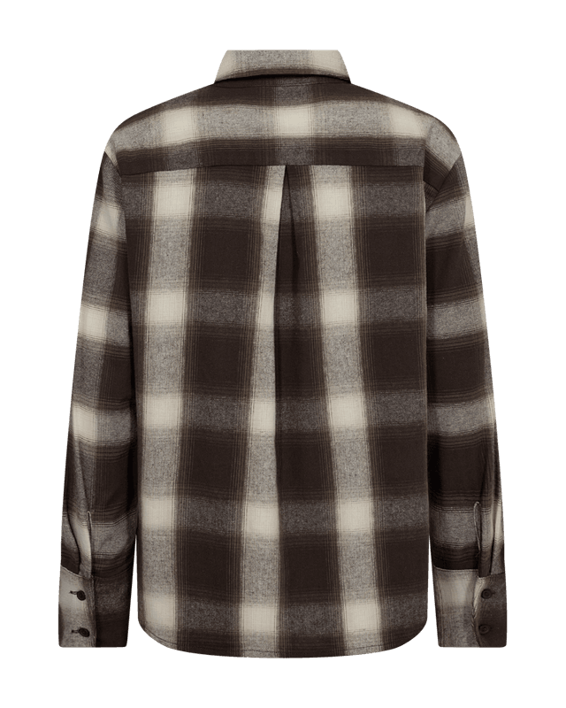 Erino Shirt Check Mole W Morel